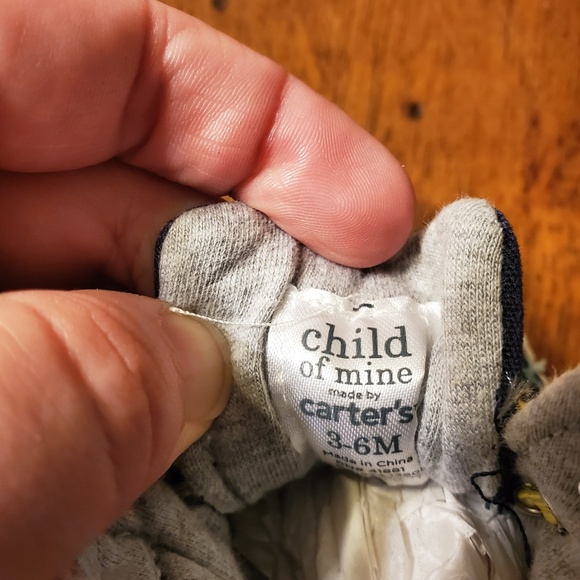 3-6 Month - Child of Mine by Carters - Baby Shoes - Picture 5 of 6